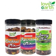 Love Earth Rainbow Mix 170g + Love Earth Berry Mix 170g + Love Earth Cocktail Mix 170g