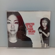 #U288-34 CD TERPAKAI [ UTADA HIKARU -ADDICTED TO YOU  ] USED CD #U288-34