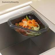 SUM Kitchen Sink Corner Drain Strainer Basket Durable Plastic Fast Draining Anti Bloing for Daily Ki