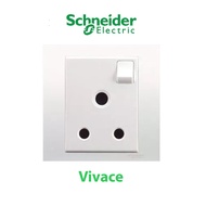 Schneider Vivace 15A 1 Gang socket KB15/15