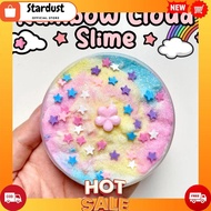 RAINBOW CLOUD SLIME BY SLIME BINTARO || PREMIUM SLIME || CLOUD SLIME || CLOUD SLIME SUPER SOFT AND D