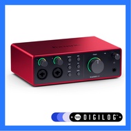 [DigiLog] Focusrite Scarlett 4i4 4th USB-C Recording Interface Fourth Generation