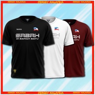 Jersey Sabah | Tshirt Sabah | Free Custom nama