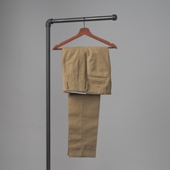 Topiary Hollywood Trousers in Fawn (Ready-to-Wear)100% Twill Cotton - กางเกงขายาวเอวสูง ทรงตรง แบบมี