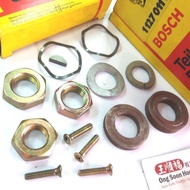 Alternator Parts Set Mercedes W123 W114 Volvo 240 BMW E34 911C VW Bosch 1127 011 020 Mounting Benz V