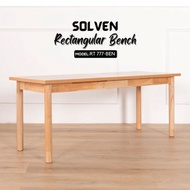 Solven Rectangular Bench Chair / Dining Bench /Dining Chair
