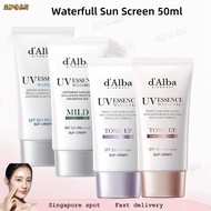 D'Alba Waterfull Sun Screen 50ml (4TYPE) Essence Sun Cream / Mild Sun Cream / Tone-Up Sun Cream (Pin
