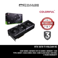 COLORFUL IGAME GEFORCE RTX5070TI VULCAN 16GB GDDR7 GPU GRAPHIC CARD