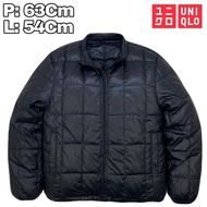 J28 Jaket Bulang Ultralight Outdoor Mirip Uniqlo Hitam  Winter Bulu Angsa Tebal Musim Dingin Hiking 