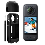 CYNOVA Insta 360 X4 Protective Case with Insta 360 X4 Lens Cap for insta 360 X4 accessories, Silicon