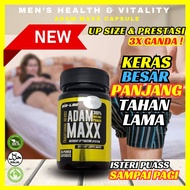 Adam Maxx Ubat Kuat untuk Lelaki Keras Besar Panjang Tahan Lama 7x STRONG Pure Extract Original Berd