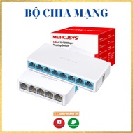 Mercury 5 Port/8 Port Switch Network Switch: Optimize Lan Network With 10/100mb Speed