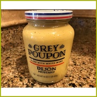 ▽ ❏ ∢ ═ Grey Poupon Dijon Mustard 454g / Maille Dijon Mustard 215g