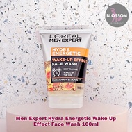 Men Expert Hydra Energetic Wake Up Effect Face Wash 100ml โฟมล้างหน้า สำหรับผู้ชาย ผสมสารสกัดกัวรานา
