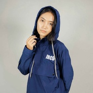 IRCO Anorak Jaket Cagoule Pria Waterproof Kantong Kangguru - Jacket Musim Dingin Wanita Inner Polar
