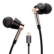 1MORE Triple-driver Headphones In-Ear Hi-Res Audio Earphones with Microphone and Remote Control Ligh