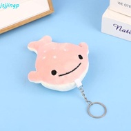 JSJJINGP Cartoon Whale Keychain, Animal Whale Soft Stuffed Animal Whale Doll, Kawaii Plush Cartoon F