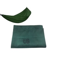 Blue 2-layer canvas hammock, size 1m4x2m2.Vong nam