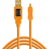 【酷BEE】Tether Tools CU8015 USB 2.0 to Mini-B 聯機拍攝線 4.6M 橘 公司貨