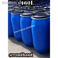 ☂Tong Drum /  Biru/Tong Air/Open top 160 Liter