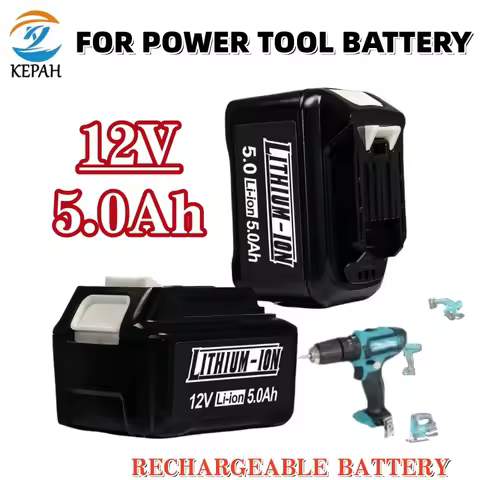 12V battery 5.0AH Li-ion Battery 197390-1 BL1015 1973901 BL1021B BL1041B BL1015B BL1020B Electric ba