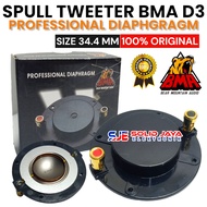 SPUL TWITER BMA D3 D-3 D 3 TWETER 34.4 MM 34.4 TWEETER 34.4MM 34.4MM TWETER RECONE KIT HIGH HI SPOL 