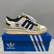2025adidas originals FORUM Low-Top Sneakers Clover Men Women Sports Shoes Campus Style Casual Flat S