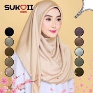 SKOI Satin Silk Turban Shawl Turban Scarf Women Scarf Headwear Muslim Minimalist Fashion