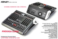 Power Mixer ASHLEY AUDIO 1000 ORIGINAL / Mixer + Power ASHLEY AUDIO1000 10 CHANNEL