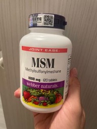 維柏健Webber Naturals MSM 1000mg 120粒