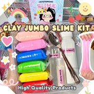 KYUTOSLIME DIY Clay Jumbo Slime Kit Kyutomono Slime Making Package