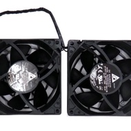 HP Workstation Z620 Z820 Z840 12VDC Dual Rear Fan Delta QUR0912VH HP 644315-001
