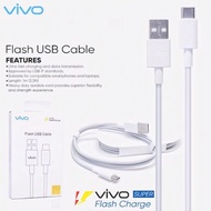 Vivo Flash Charger USB Type C Data Cable 44W / 80W / 120W Fast Charging Original 100%