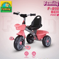 COD Sepeda Anak Roda Tiga Family Tricycle Bruno F-9163 / F-916 BEN GRATIS PAKING BUBLE WRAB