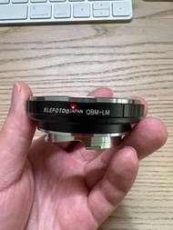 Rollei QBM to Leica M轉接環