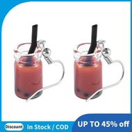 Funny Lemon Tea Pearl Milk Tea Earrings Bubble Tea Funny Dangle Earrings for Women