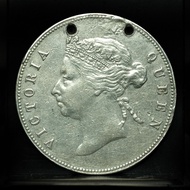 1894年 香港維多利亞女皇 半圓 銀幣 Hong Kong Victoria 50 Cents