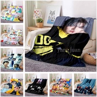 BTS BTS BTS Star Blanket Sofa Office Nap Air Conditioning Blanket Soft Keep Warm Customizable fa63