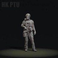 【現貨一套】WNGG原創 1/35 香港特警PTU 防毒面具版 3D列印模型  A2-2