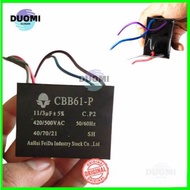 FOR Sharp washing machine capacitor CBB61-P 11+3UF C.P2 420/500V ，Double tub washing machine capacit