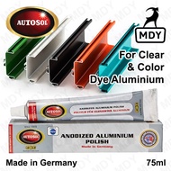 Autosol Anodized Aluminum Polish 75ml Tube for Coat / Dye Aluminum