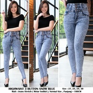 Update Highwaist Jeans Blue Knee Ripped \U002F Hw Blue Not Ripped Knee Hot Fw 70560