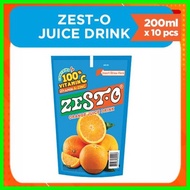 ● Zest-O Juice Drink Orange (10 x 200ml)