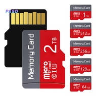 PASO_64GB 128GB 256GB 512GB 1TB 2TB Micro Flash Drive Card Ultra-thin SD-Card 70-100 mb/s Reading Speed Data Storage External Memory Card for Camera Laptop