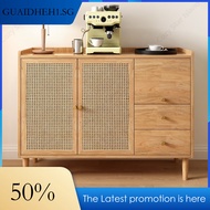 Solid Wood Cupboard Tea Water Cabinet Dining Room Storage Cabinet Ventilation Kitchen Cabinet guaidh