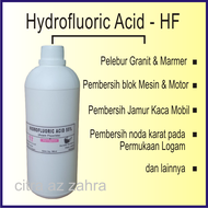 Pelebur granit Hidrofluoric Acid Asam Flourida HF 1 kg Penggerus Marmer
