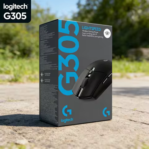G305 LIGHTSPEED Wireless Gaming Mouse 12000 DPI HERO Sensor Mechanical Mouse Dual Mode for FPS Gamer