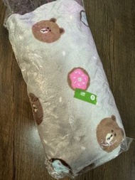 (包SF 櫃）LINE FRIENDS 熊大毛毯