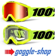 100% Strata 2 Adult Goggles Motocross Mx Dirt Bike Offroad Atv Utv -