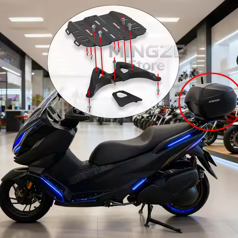 Motorbike Rear Seat Tail Cargo Luggage Rack Bracket Carrier Support Rack Shelf For ZONTES 350E 350 E